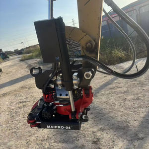 Zware Kantelbare Draaimachine Met Hydraulische Grijper Voor 5-8 Ton Graafmachine Staal Snijden & Schroot Recycling - Product Image 3