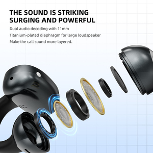 Original T9 oreille crochet écouteurs Bt 5.4 Hifi stéréo basse Conduction en plein air étanche sport Tws écouteurs sans fil - Product Image 4