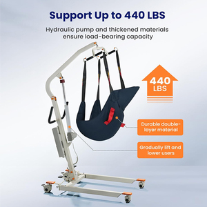 Elektrischer Aufstehlifter und Transferstuhl, Tragbar und Verstellbar, Mobilitätsunterstützung für Senioren und Behinderte für Zuhause - Product Image 2