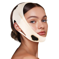 Nouveau produit : Bandeau amincissant portable en silicone en forme de V pour le visage et le menton – Outil de beauté et de remodelage facial