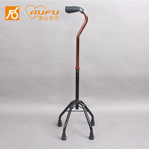 AUFU <b>Walking</b> <b>Stick</b> FS9411L Aluminum Alloy Height Adjustable Four Legged Elderly Aid - Product Image 2
