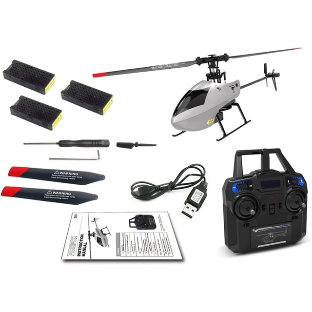 Altitude Holding 360 Degrees Roll R/C Drone 6-axis Gyroscope Long Endurance Remote Control Helicopter Toy Without Aileron