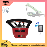 Télécommande sans fil pour grues de camions, engins de construction, grues mobiles, 433 MHz, portée 500 m, étanche IP68, métal