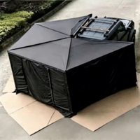 Auvent latéral de voiture YYD OVERLAND, auvent à 270 degrés, rayon de 2,0 m, cadre en aluminium, 3000 mm, imperméable, abri de camping, tente de toit pour SUV