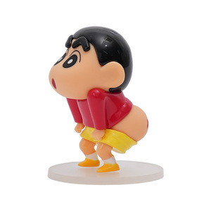 <b>Crayon</b> Shin-chan Car Ornament PVC Cartoon Dashboard Decorative Figurine Set for Car Interior Decoration - Product Image 5