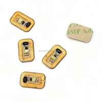Luz LED Inteligente Intermitente para Uñas, Etiqueta NFC Programable, Luz Intermitente para Teléfono Móvil, Adhesivo para Uñas con Luz Intermitente para Medallas Sociales