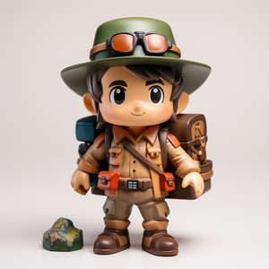 OEM Made Vinyl hành động thiết kế đồ chơi tùy chỉnh 3D bức tượng nhỏ nghệ thuật PVC bức tượng - Product Image 4