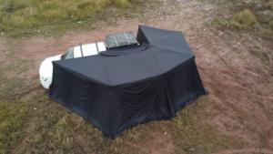 600D Polyester <strong>Canvas</strong> Waterproof High Quality 180 270 360 Degree Sunshade <strong>4WD</strong> <strong>Foxwing</strong> Free Standing Car Rooftop Side <strong>Awning</strong> - Product Image 3