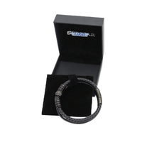 Boîtes à bijoux de luxe haut de gamme avec logo personnalisé, fermeture magnétique et gaufrage pour l'emballage de colliers, bracelets et pendentifs