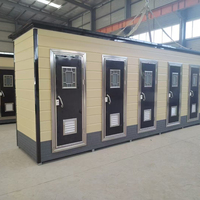 Prix promotionnel 2024 : Toilettes mobiles préfabriquées portables, sanitaires de chantier, douche, salle de bain, toilettes publiques extérieures, panneau sandwich