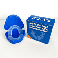 Protège-dents en silicone EVA double couche transparent avec étui de rangement pour usage nocturne