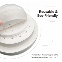 Nouveau design 2026 – Papier sulfurisé biodégradable et respirant en silicone de qualité alimentaire, compatible micro-ondes, résistant à la graisse, pour cuiseur à riz – 100 % écologique