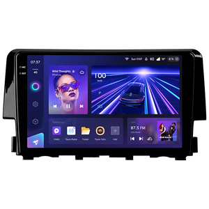 Teyes CC3 2K 2DIN <span class=keywords><strong>Android</strong></span> đa phương tiện Video Player Navigation Stereo cho <span class=keywords><strong>Honda</strong></span> Civic 10 FC FK 2015 2020 đài phát thanh xe MP3 Car DVD - Product Image 1