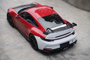 ชุดแต่งคาร์บอนสีดำสไตล์ Porsche 992 GT3 แบบสกรูยึด กันชนหน้า-หลัง สเกิร์ตข้าง อัพเกรด Facelift อุปกรณ์ตกแต่งรถยนต์ - Product Image 3