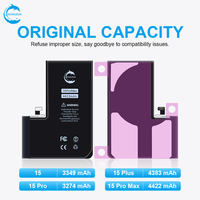 Batería para Teléfono Móvil STAROZON, Precio de Fábrica al por Mayor, para iPhone 15 Plus Pro Max, Batería de Diagnóstico Específica para Reparación