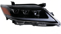 Conjunto de Faros Delanteros LED Modificados para Toyota Camry 2009-2011 XV40, Repuesto de Faros Delanteros para Automóvil, Suministro de Fábrica de Autopartes
