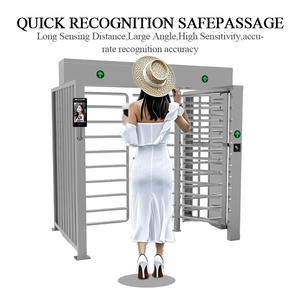 Tourniquets biométriques de sécurité pleine hauteur double tourniquet automatique pour entrées et sorties strictement contrôlées - Product Image 4