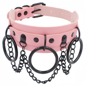 Übertriebene Individualistische Streetdance-Halskette, Trendige Kragenkette, Geeignet für Männer und Frauen - Product Image 1
