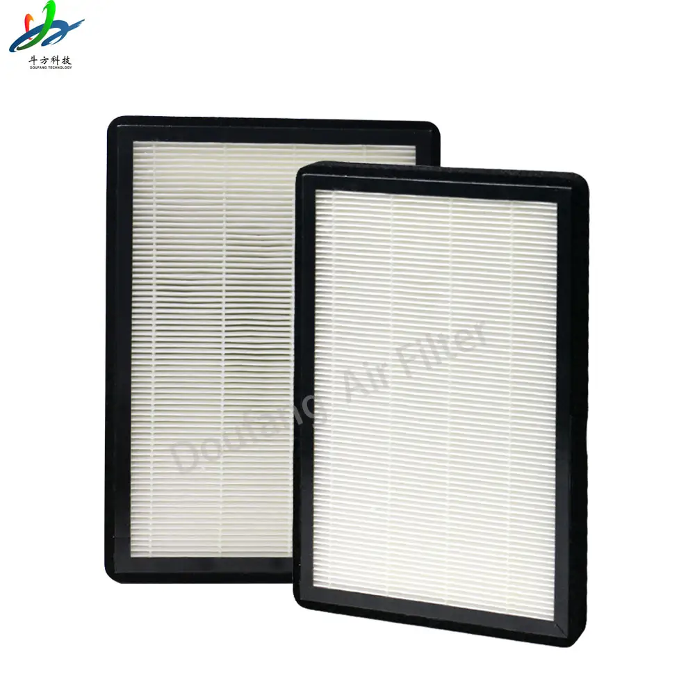 H10 Mini Pleated Gel Seal HEPA Fiberglass Media Air Filter