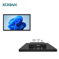 Nouvel écran tactile capacitif 10 points, écran LCD 18,5 pouces, PC industriel tout-en-un, moniteur IP65, interface USB/Ethernet, 1920x1080