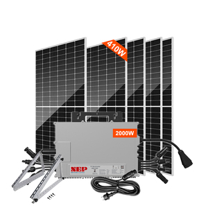 ระบบโซลาร์เซลล์ระเบียงบ้าน 2000W 600W 800W พร้อมระบบโซลาร์เซลล์ขนาดเล็กสำหรับระเบียงบ้าน/สวน ระบบออนกริด อินเวอร์เตอร์ - Product Image 2