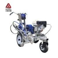 Máquina de Pintura en Frío de Alta Calidad, Máquina de Pulverización Manual sin Aire para Demarcación de Líneas en Carreteras y Pavimentos
