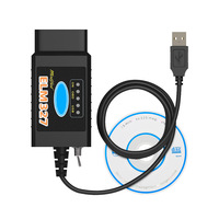 FixPro USB OBD ELM327 PIC18F25K80 Interruptor Oculto Fox Maverick Brush Etiqueta Azul 12-24V 1 Año de Garantía