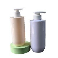 Bouteilles en plastique PET recyclables de 350 ml et 500 ml, personnalisables en couleur, pour sérum, lotion, shampoing et soins de la peau, grande capacité, pour soins de la peau
