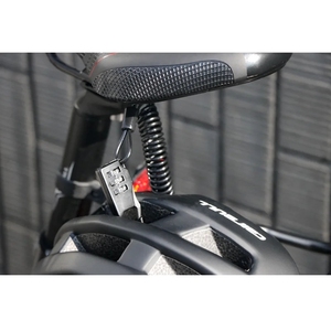 RIDERACE Mini candado para casco de bicicleta, candado de 4 dígitos con contraseña, candado de Cable para bicicleta de montaña, motocicleta, combinación <span class=keywords><strong>antirrobo</strong></span>, candado de seguridad - Product Image 4