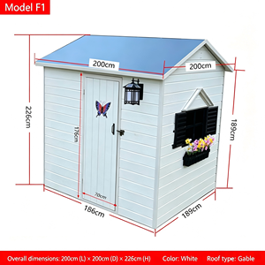 En gros, <span class=keywords><strong>abri</strong></span> <span class=keywords><strong>de</strong></span> rangement pour outils <span class=keywords><strong>de</strong></span> <span class=keywords><strong>jardin</strong></span> extérieur, simple, temporaire, utilitaire, avec toit à pignon, amovible, mobile, en aluminium galvanisé, Type F - Product Image 1
