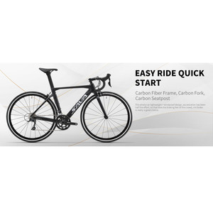 จักรยานเสือหมอบคาร์บอน SAVADECK พร้อมระบบเกียร์ Shimano SORA R3000 24 สปีด - Product Image 1
