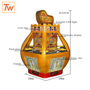 Máquina de Juego de Lotería TOPWAY, Fabricada Profesionalmente, Empujador de Monedas Metálico para Adultos, para Venta en Centros de Entretenimiento - Product Image 5