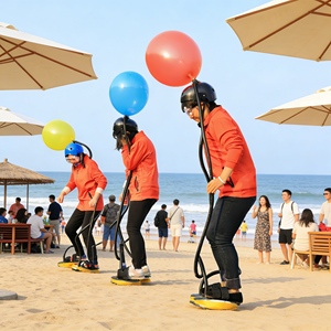 Jeux gonflables professionnels pour événements, jeux gonflables à ballons, multijoueurs pour enfants, jeux de team building en plein air - Product Image 1