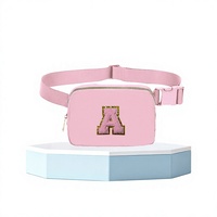 Cadeaux d'anniversaire pour filles - Sac bandoulière personnalisé, sac banane, sac à main pour filles et adolescentes, articles tendance personnalisés pour enfants