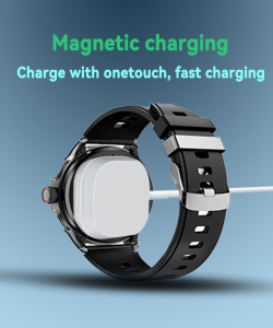 Câble de charge magnétique USB pour montre connectée, design compact et portable, performance de charge rapide, fiable, vente en gros directe usine - Product Image 4