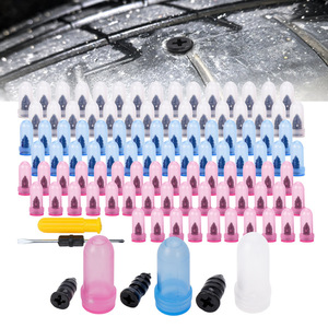 Kit de réparation de pneus, 100 pièces, clous en plastique avec tournevis pour voiture, moto, vélo électrique, réparation de pneus sans chambre à air - Product Image 1