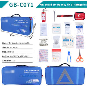 Kit de Emergencia para Automóvil Transfronterizo, Kit de Herramientas de Asistencia en Carretera para Viajes al Aire Libre - Product Image 5