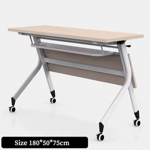 Table de conférence pliable et rétractable pour salle de séminaire, cloison de séparation, mobilier de <span class=keywords><strong>bureau</strong></span> efficace - Product Image 2