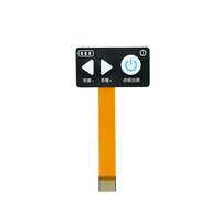 Servicio OEM Personalizado, Venta Directa de Fábrica, Panel de Control de Equipos de Telecomunicaciones Guanghongda, Superficie de Interruptor de Membrana