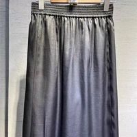 Jupe-pantalon ample et confortable pour femme en soie Xiangyun, gaze et satin épais, style cuir, coupe large 8980