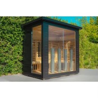 Sauna extérieur à vendre Sauna à bois Cuisinière Hamam extérieur Sauna à vendre