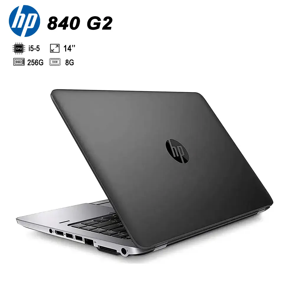Высококачественные б/у ноутбуки 840 G2 RAM 8G SDD 256 ГБ Core i5 Win10 б/у ноутбук 14 дюймов деловой компьютер