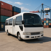 Bus Coaster d'occasion, manuel, 6 cylindres, diesel, moteur 4-6L, norme Euro 2, 16-30 places, porte pliante, Henan