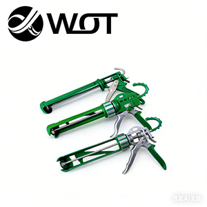 Pistolets à colle silicone en aluminium OEM à alimentation pneumatique avec roulements multiples et conception ergonomique pour l'étanchéité des fenêtres - Product Image 1