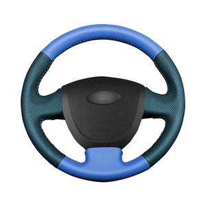 Leather Sports 4-Spoke <strong>Steering</strong> Wheel Cover LadaLS-42 for <strong>Lada</strong> Granta 2011-2018 - Product Image 4