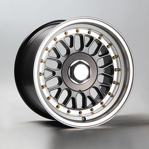 Jantes de voiture allemandes personnalisées professionnelles 4X100 5X100 5X114.3 en alliage - Product Image 4