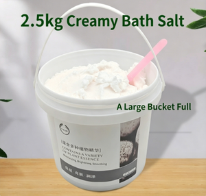 Sel de Bain au Sel Marin Texture <span class=keywords><strong>Lait</strong></span> LovSens Grande Capacité Exfoliant Corporel Soin des Pieds - Product Image 2