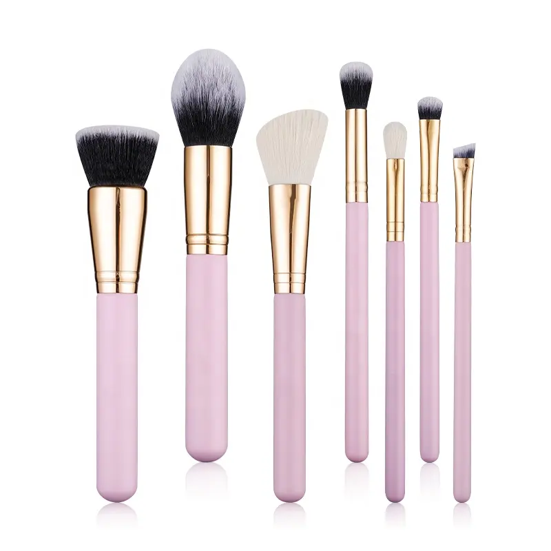 GRACEDO Popularity Explosion Models Nail Fluffy Makeup Brush Pink Gold Mocha Dust Pink Customised Oval Pink Makeup Brushes