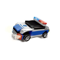 Juego de Bloques de Construcción Educativos Inteligentes de Plástico ABS a Escala 1:32, 6 en 1, Modelo de Coche para Armar, Juguete Unisex para Niños de 5 a 7 Años