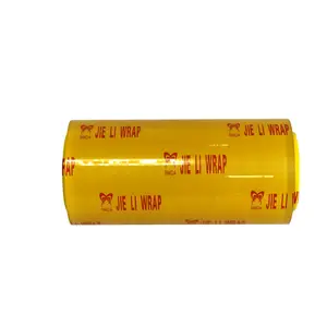 Food Grade Flexible Packaging PVC Cling Film Cling Wrap PVC Stretch Film OEM Roll Manufacturer